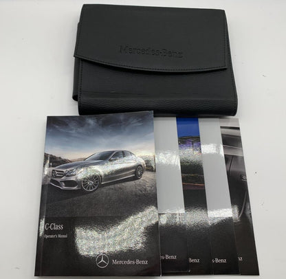 2016 Mercedes-Benz C-Class Owners Manual Set with Case OEM C04B63011