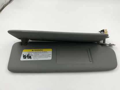 2004-2010 Volkswagen Touareg Passenger Sun Visor Gray Illuminated OEM A03B41002