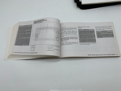 2017 Nissan Sentra Owners Manual Set with Case OEM C03B49015