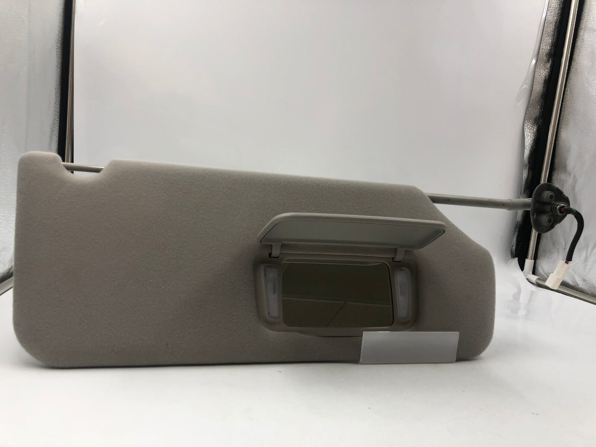 2011-2014 Toyota Sienna Passenger Sun Visor Gray Illuminated OEM C03B06056