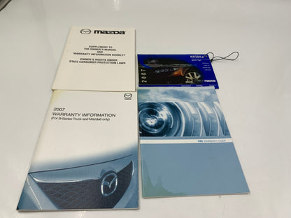 2007 Mazda 6 Owners Manual Set with Case OEM B04B40088