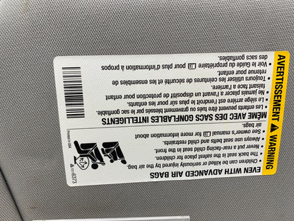 2005-2009 Buick LaCrosse Allure Passenger Sun Visor Gray Illuminated A03B37006