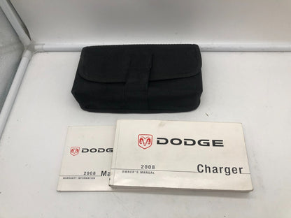 2008 Dodge Charger Owners Manual Set with Case OEM D03B67015