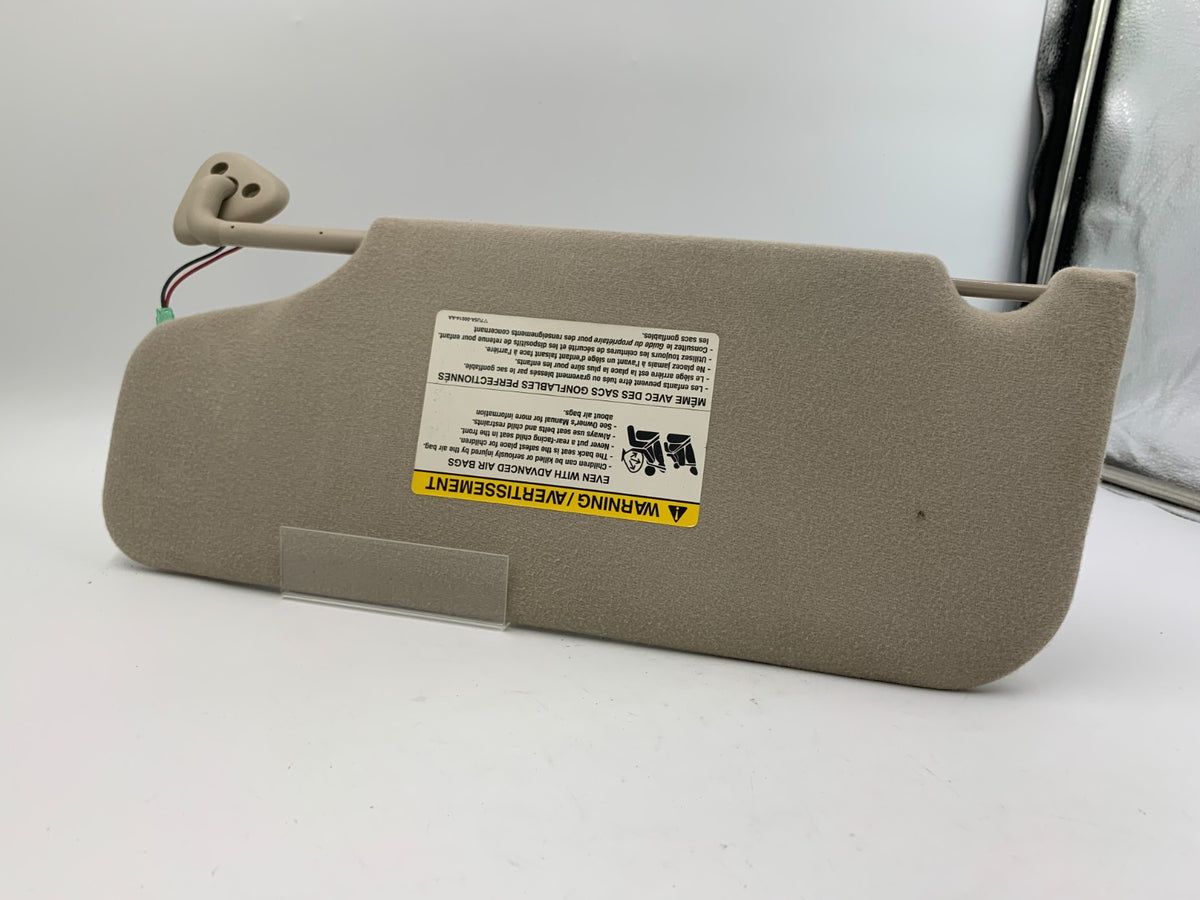 2008-2009 Ford Taurus X Passenger Sun Visor Gray Illuminated OEM B03B44006