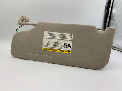 2008-2009 Ford Taurus X Passenger Sun Visor Gray Illuminated OEM B03B44006