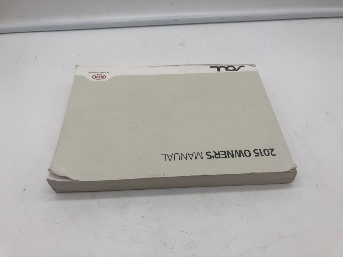 2015 Kia Soul Owners Manual OEM A02B08024