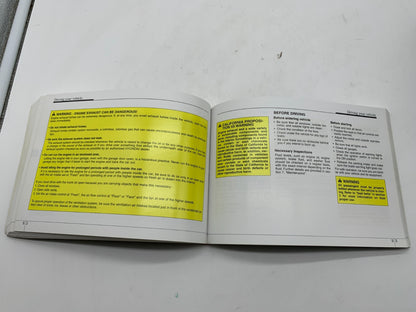 2011 Hyundai Sonata Owners Manual Set with Case OEM C03B29012
