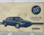 1994 Buick LeSabre Owners Manual Handbook OEM M01B38008