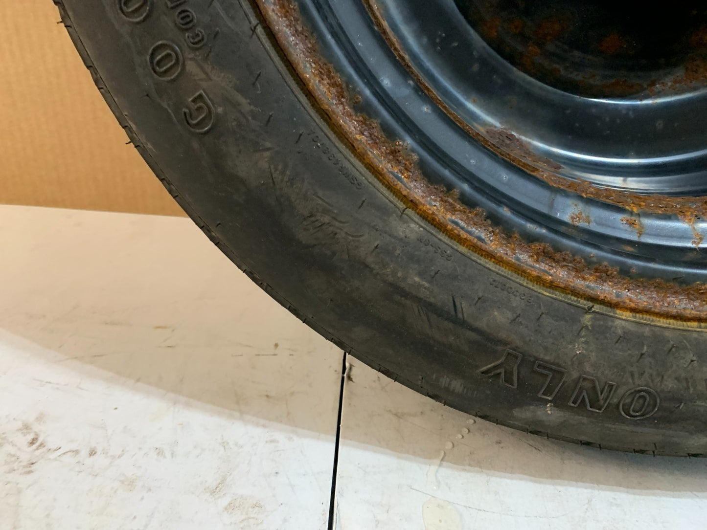 2012-2020 Dodge Grand Caravan 17" Spare Tire Compact Donut T145/80D17