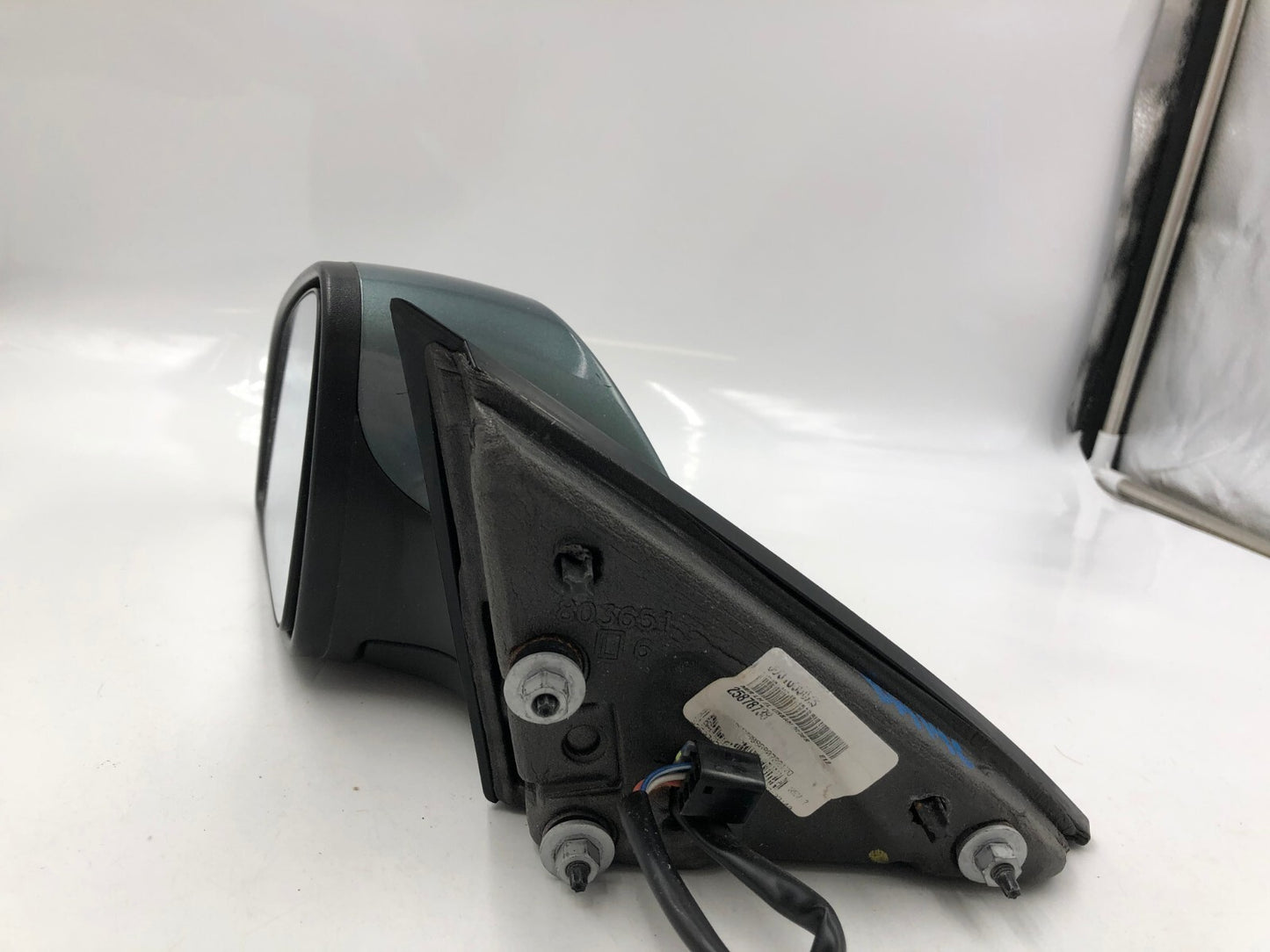 2008-2012 Chevrolet Malibu Driver Side View Power Door Mirror Green A03B05038