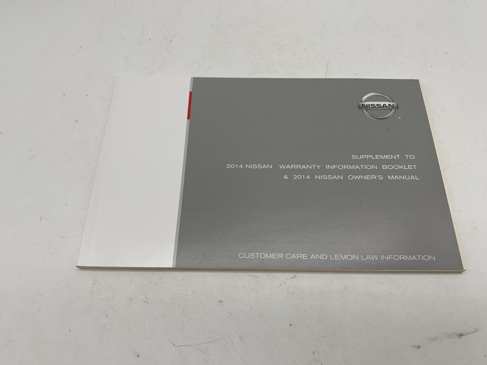 2014 Nissan Quest Owners Manual Set with Case OEM