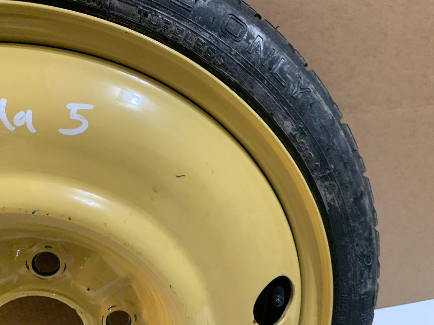 2006-2017 Mazda 5 Mazda5 16" Spare Tire Wheel Compact Donut T125/70D16