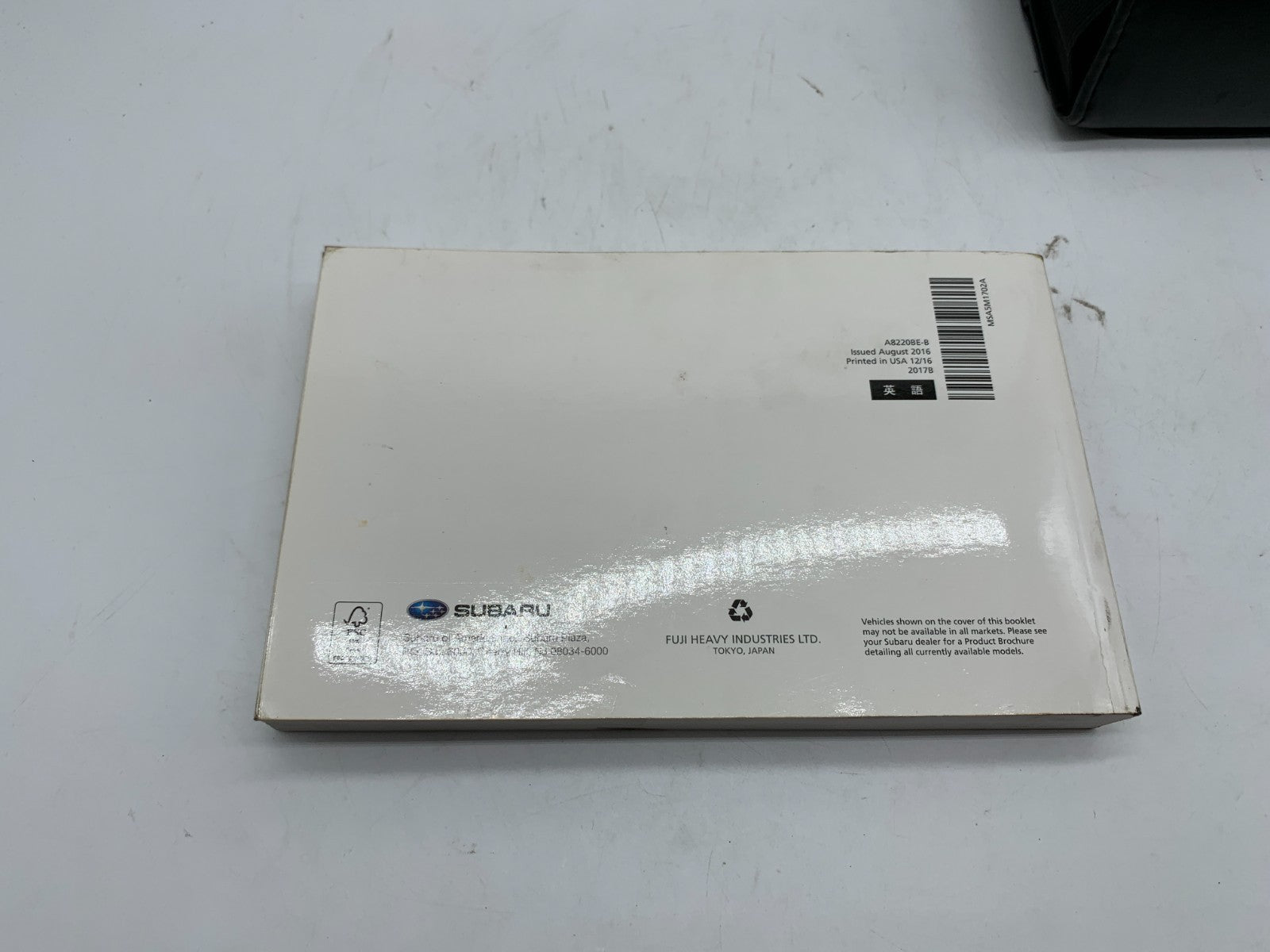 2017 Subaru Forester Owners Manual Set with Case OEM D02B09038
