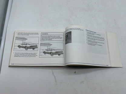 2001 Cadillac DeVille Owners Manual Set with Case OEM A02B50012