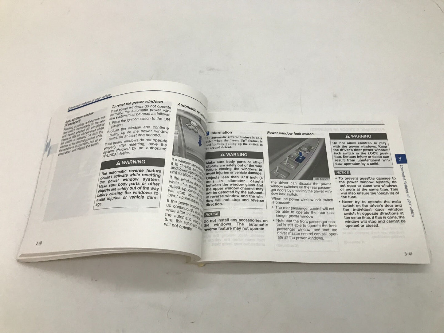 2018 Hyundai Tucson Owners Manual Set OEM C04B22034