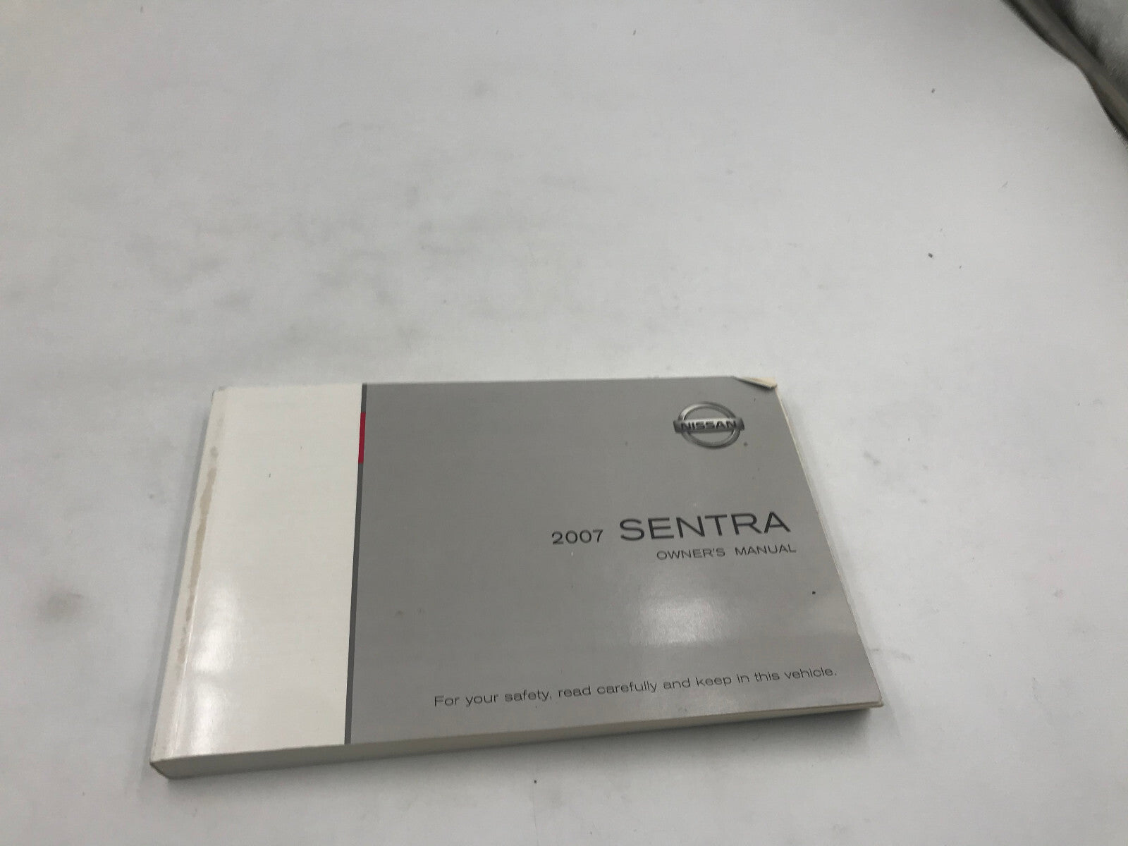 2007 Nissan Sentra Owners Manual Set with Case OEM D02B61008