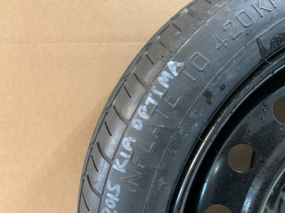2011-2015 Kia Optima 17" Spare Tire Compact Donut T135/80D17