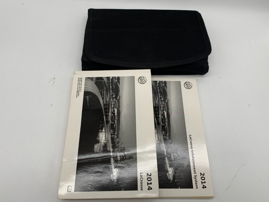2014 Buick Lacrosse Owners Manual Set with Case OEM B03B51053
