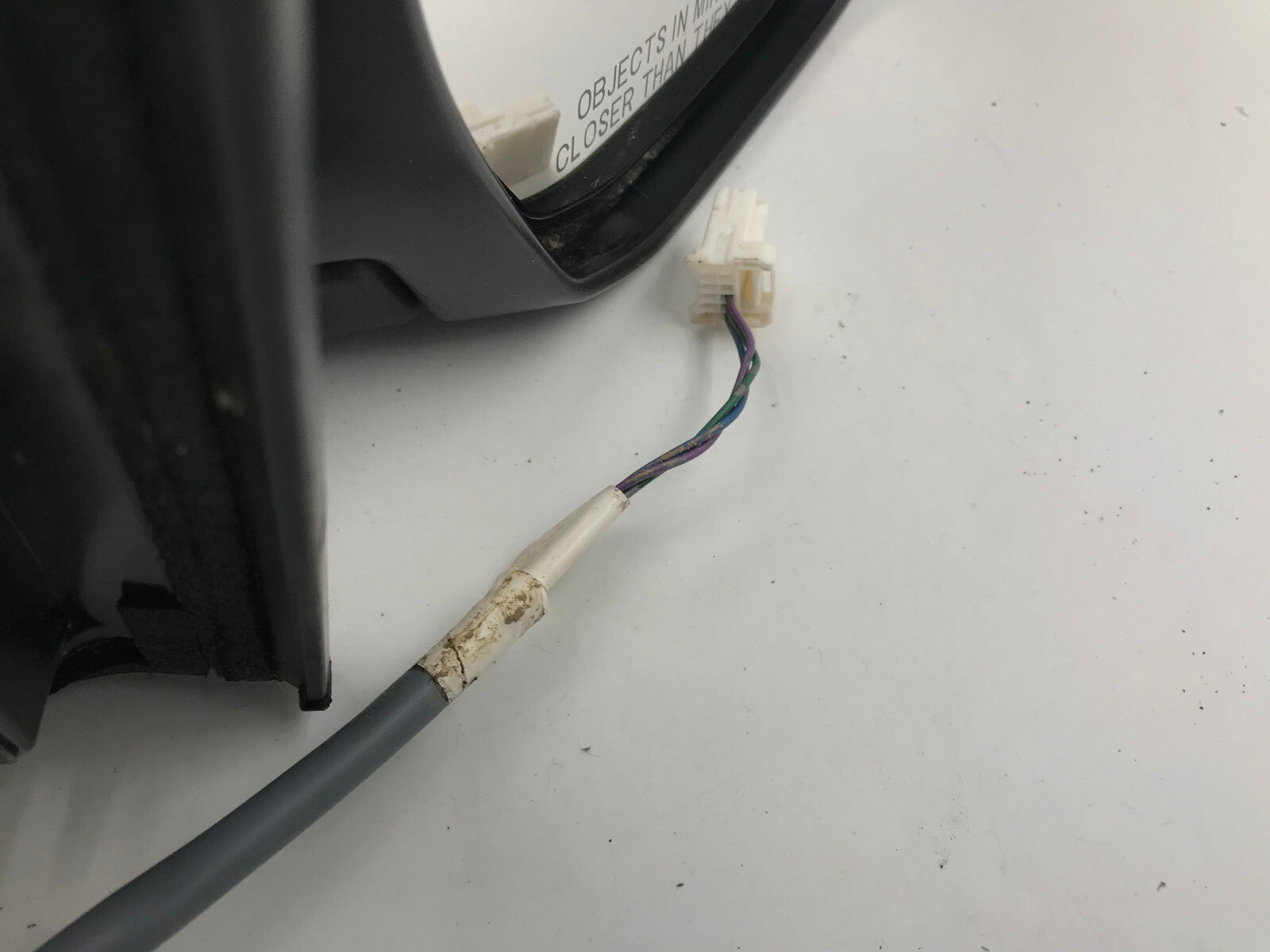 2013-2015 Nissan Sentra Passenger Side View Power Door Mirror Black OE A02B41031