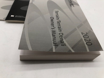 2020 GMC Terrain Terrain Denali Owners Manual Set OEM A02B03032