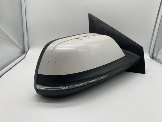 2015-2018 Ford Edge Passenger Side View Power Door Mirror White BSA A03B15002