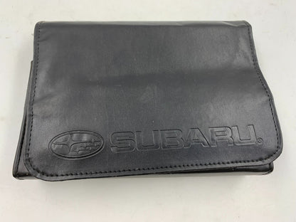 2010 Subaru Legacy Owners Manual Set With Case OEM D02B57008