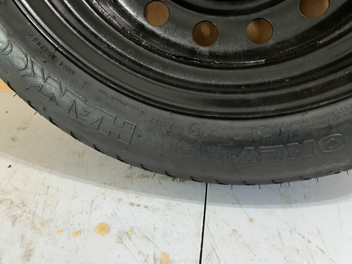 2019-2023 Hyundai Kona 16" Spare Tire Wheel Compact Donut T125/80D16
