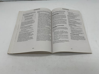 2021 Ford Transit Connect Owners Manual OEM