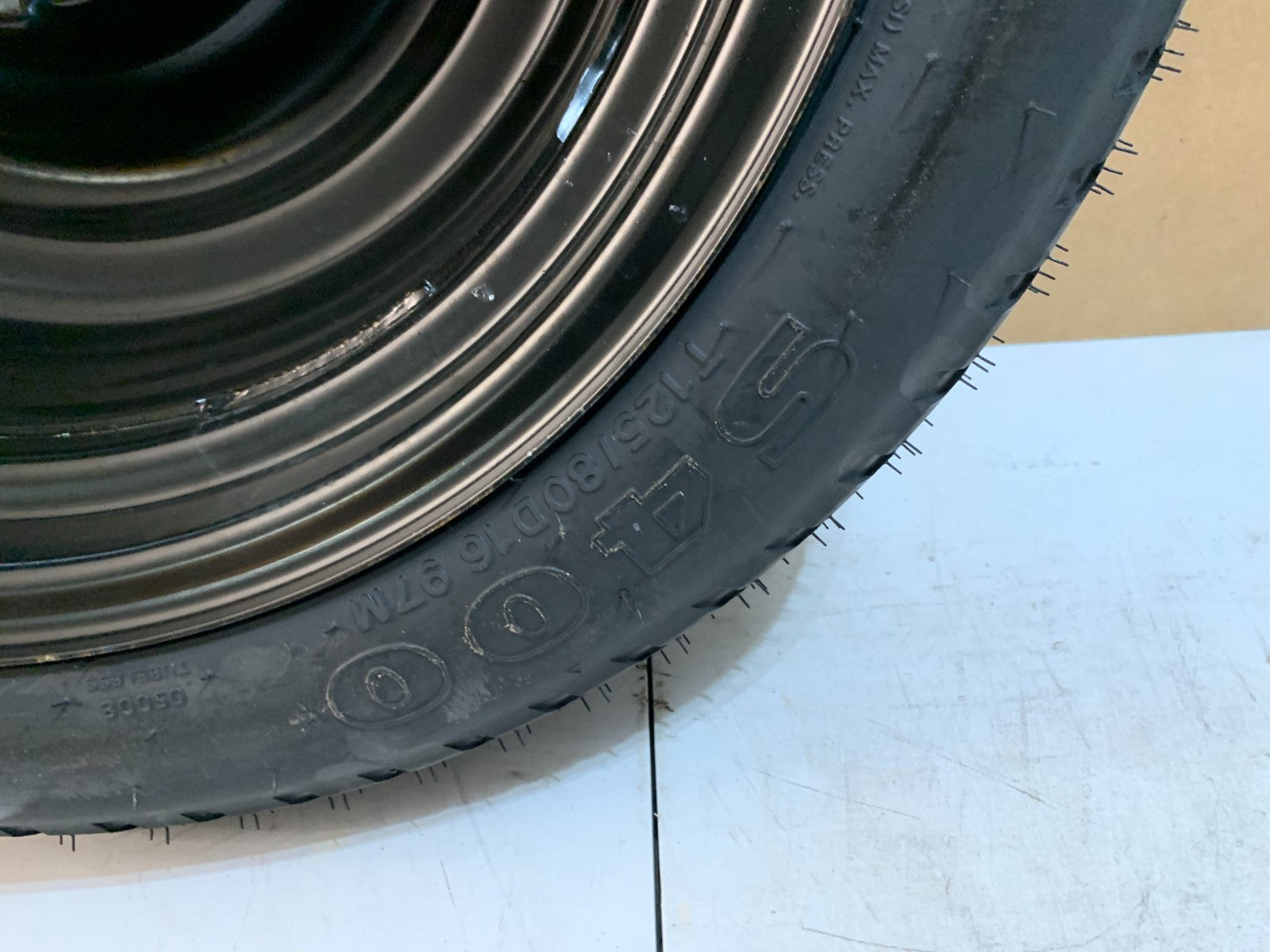 2006-2014 Hyundai Sonata 16" Spare Tire Compact Donut T125/80D16 OEM Spare