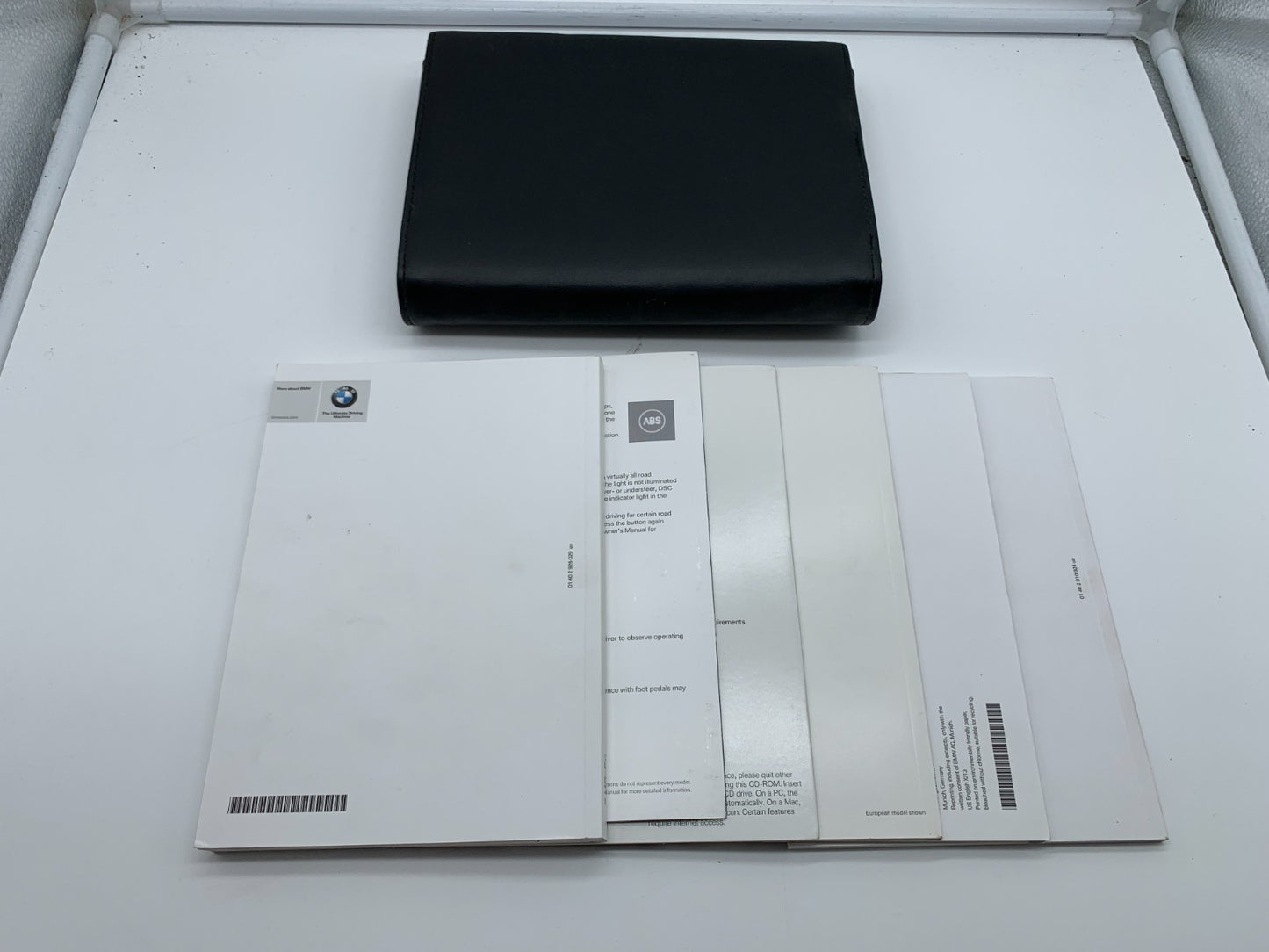 2014 BMW 5 Series Sedan Owners Manual Set with Case OEM B04B11047