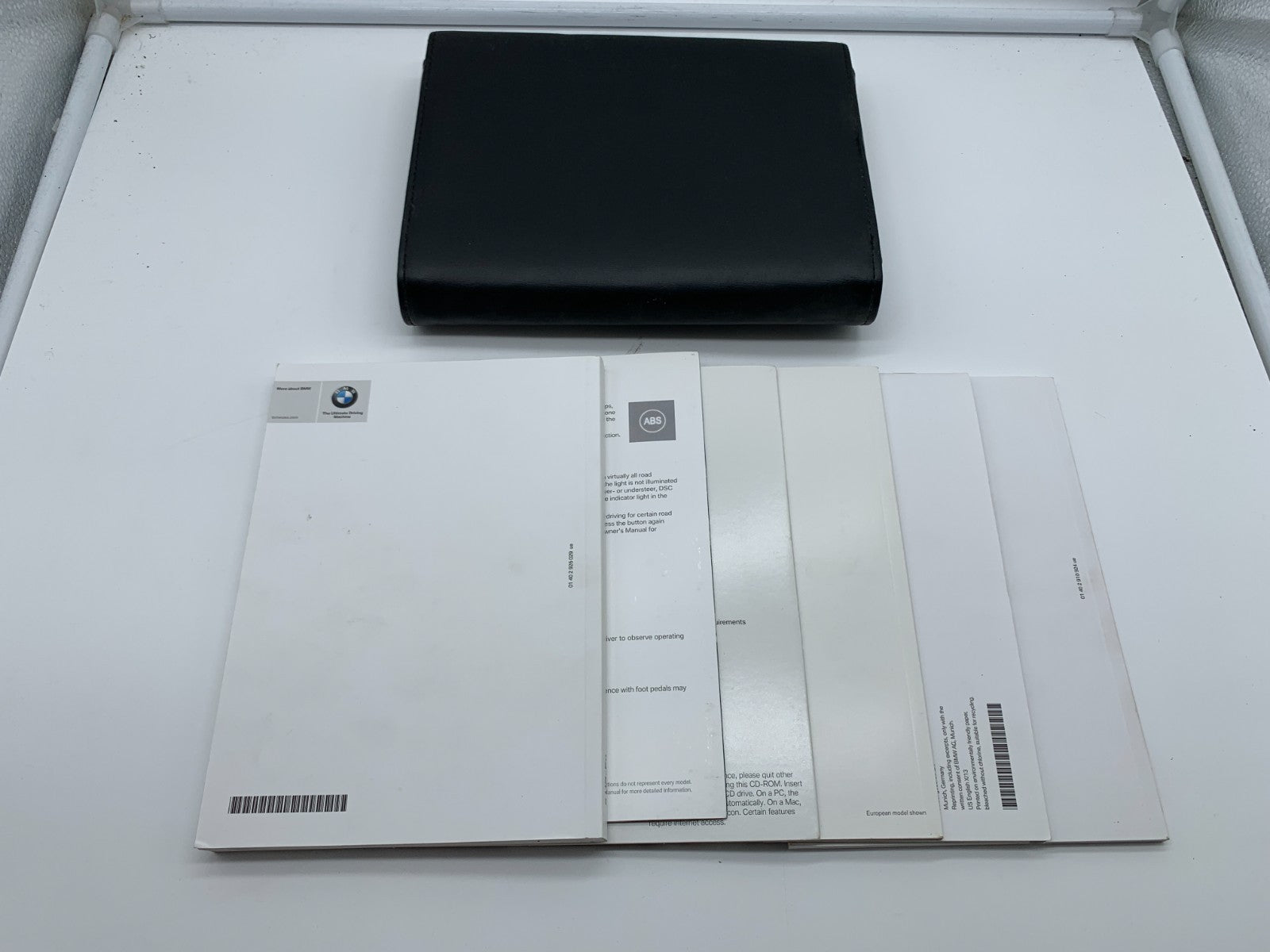 2014 BMW 5 Series Sedan Owners Manual Set with Case OEM B04B11047