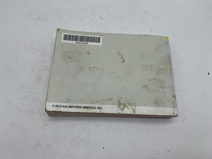 2016 Kia Soul Owners Manual OEM B03B51020
