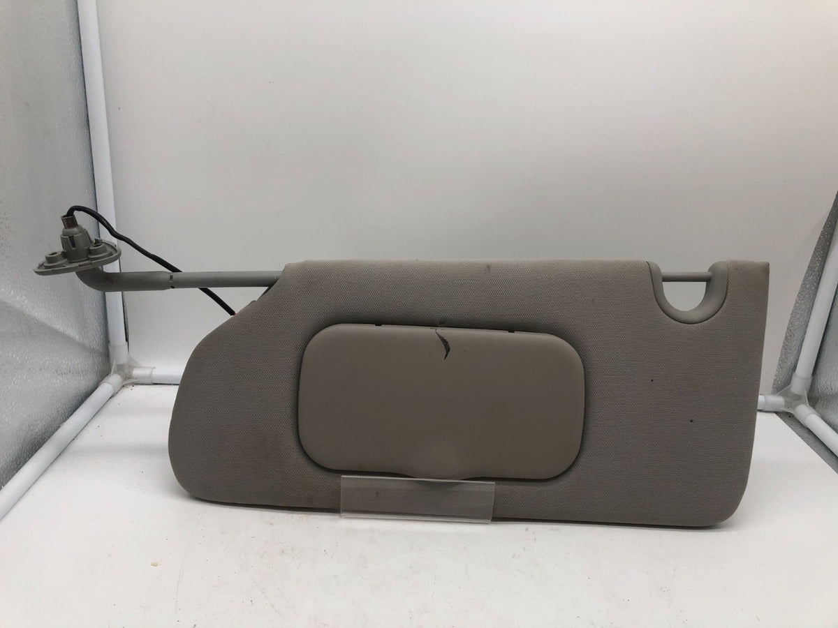 2006-2011 Buick Lucerne Driver Sun Visor Gray Illumination OEM A01B12002