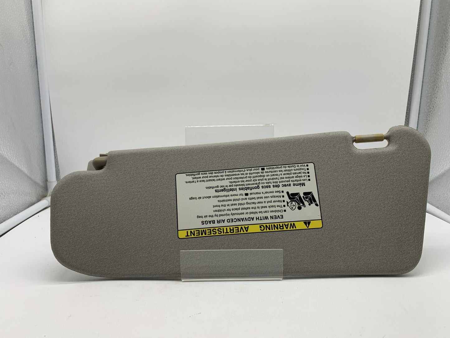 2006-2011 Chevrolet Aveo Passenger Sun Visor Gray OEM C04B62024