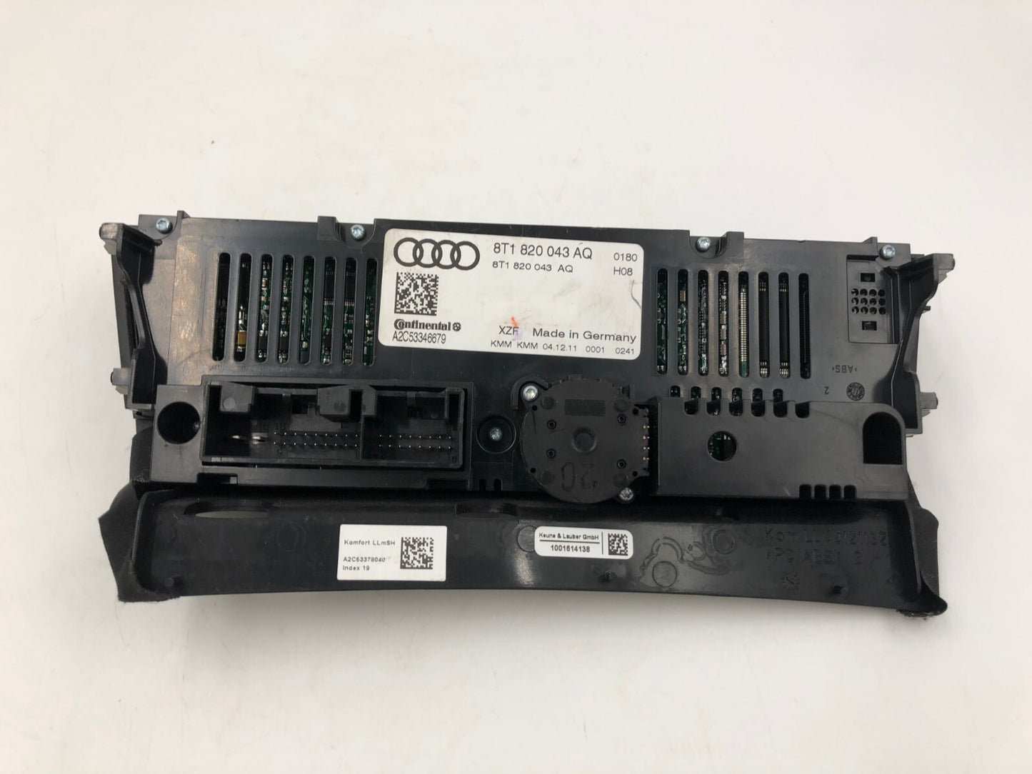 2009-2012 Audi A4 AC Heater Climate Control Unit OEM B04B09055