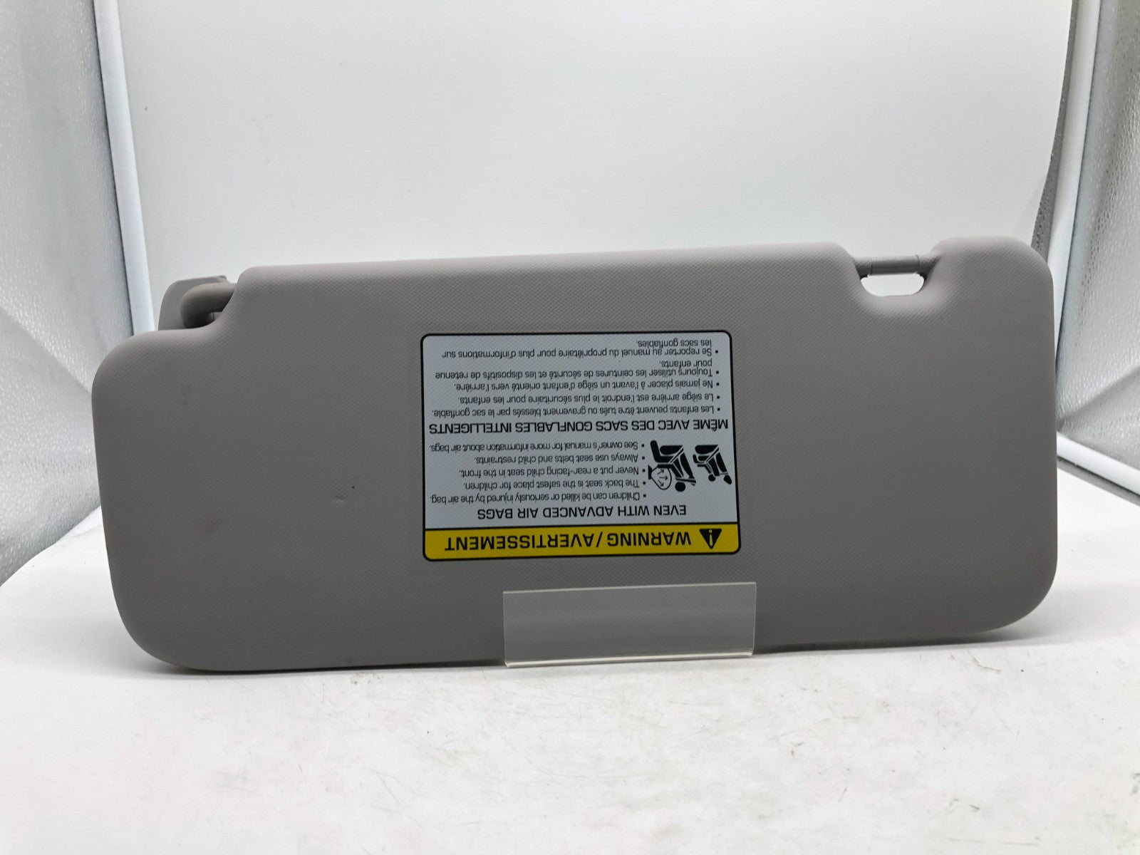 2018-2021 Hyundai Kona Passenger Sun Visor Gray OEM C03B46002
