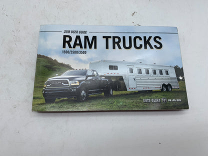 2018 Ram 1500 Owners Manual Users Guide Set with Case OEM B03B51015