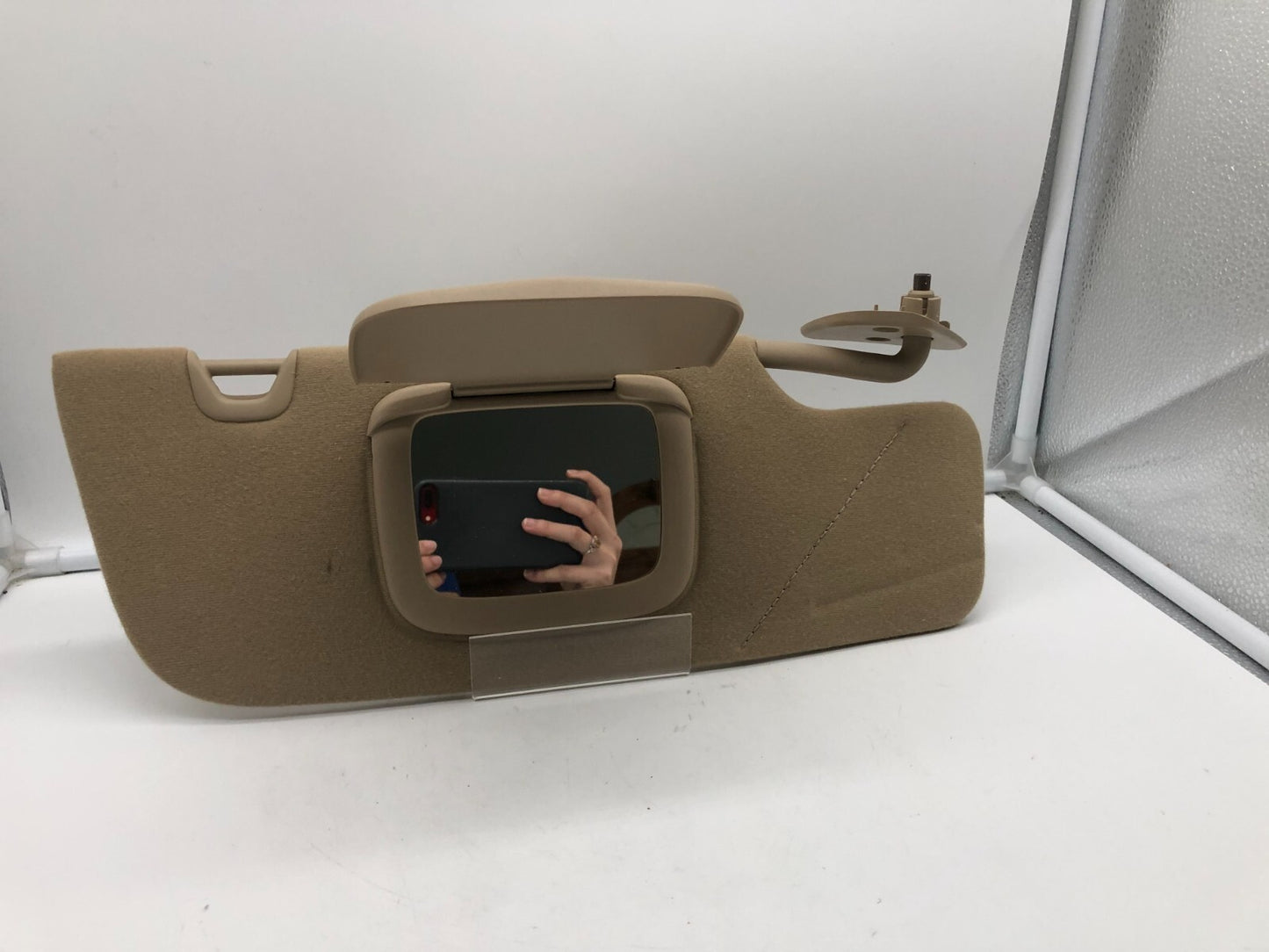 2005-2011 Ford Mustang Passenger Sun Visor Tan OEM A01B14013