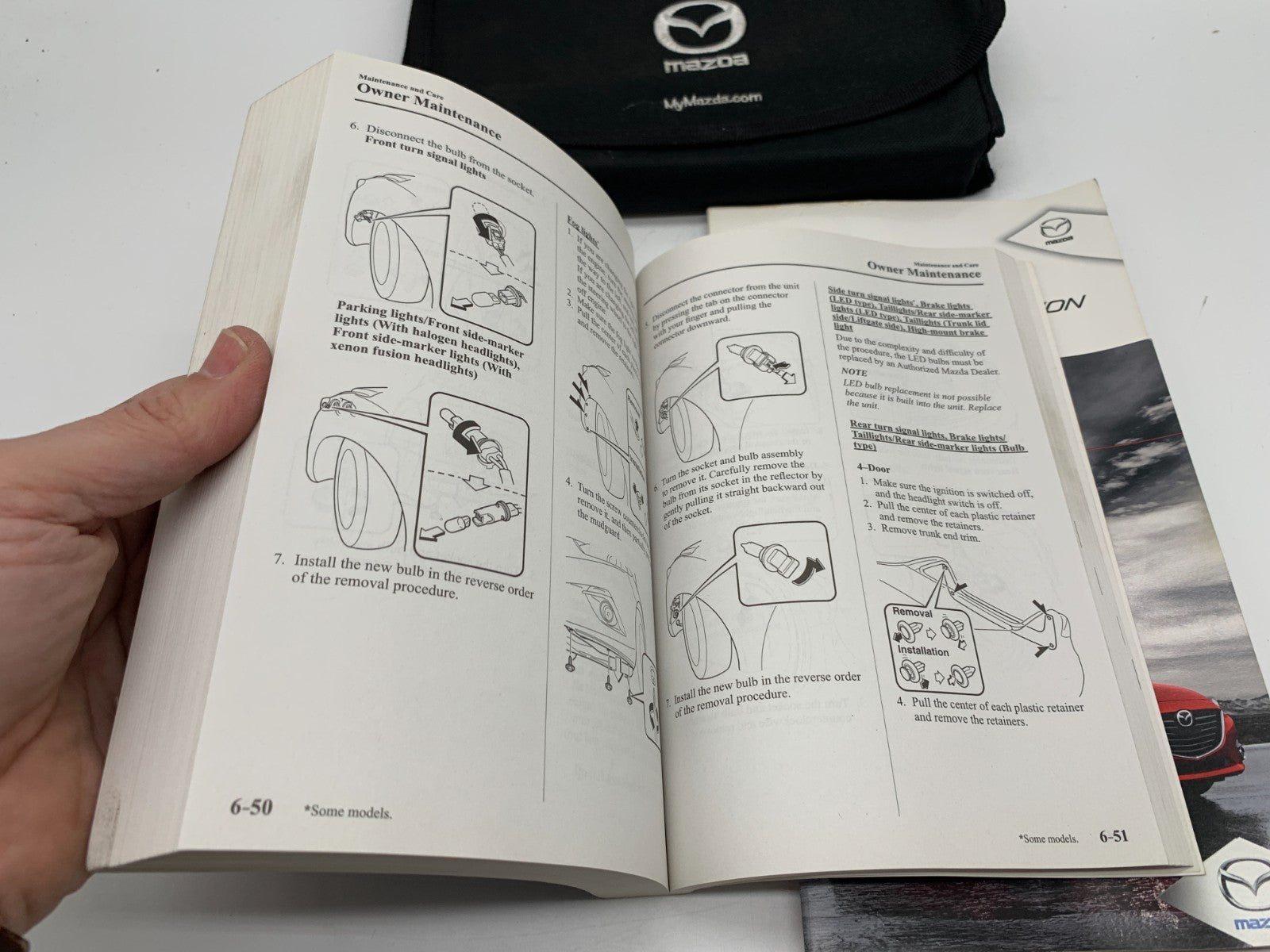 2015 Mazda 3 Owners Manual Set with Case OEM B03B41080