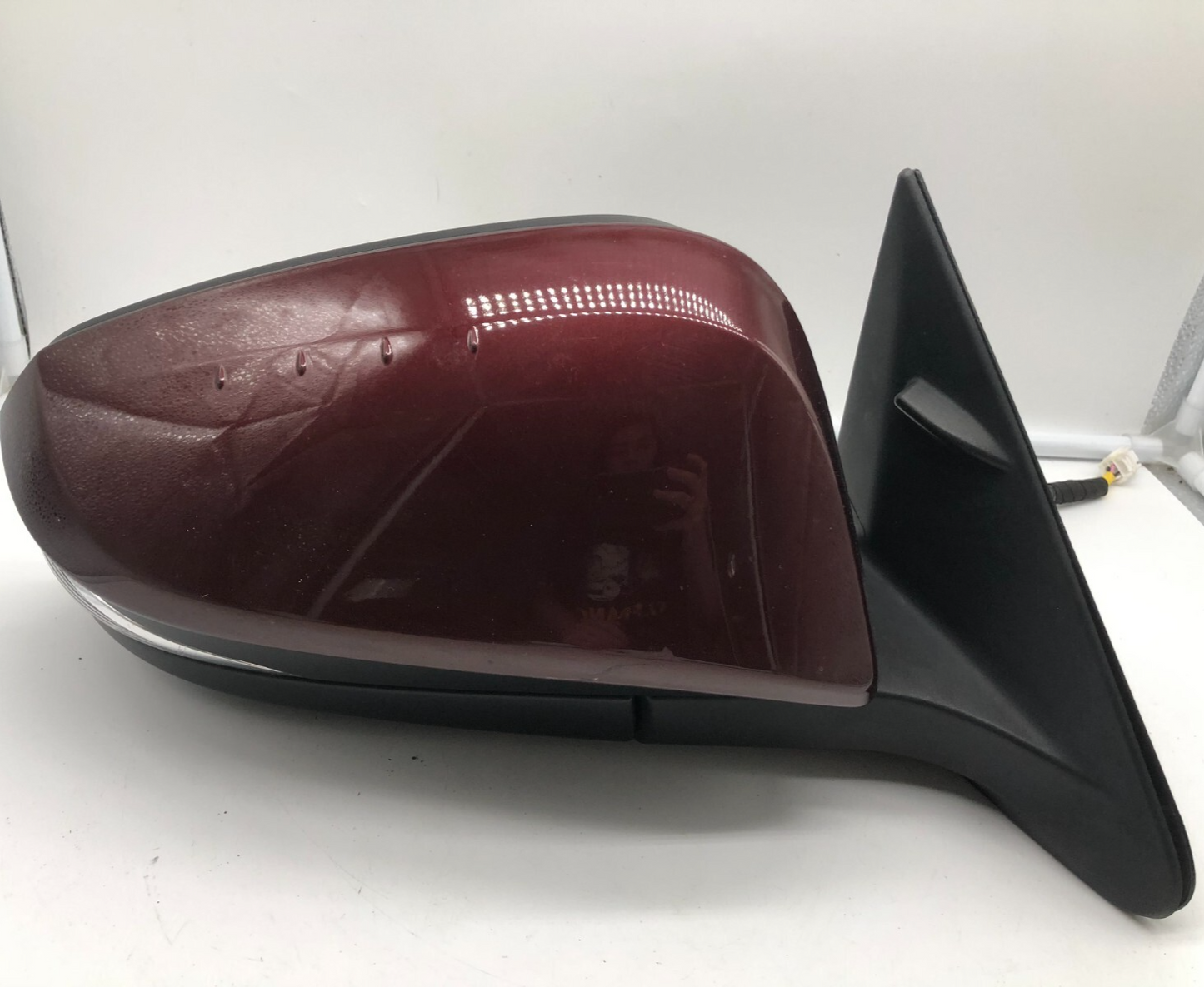 2014-2019 Toyota Highlander Passenger Side Power Door Mirror Red OEM D03B62007