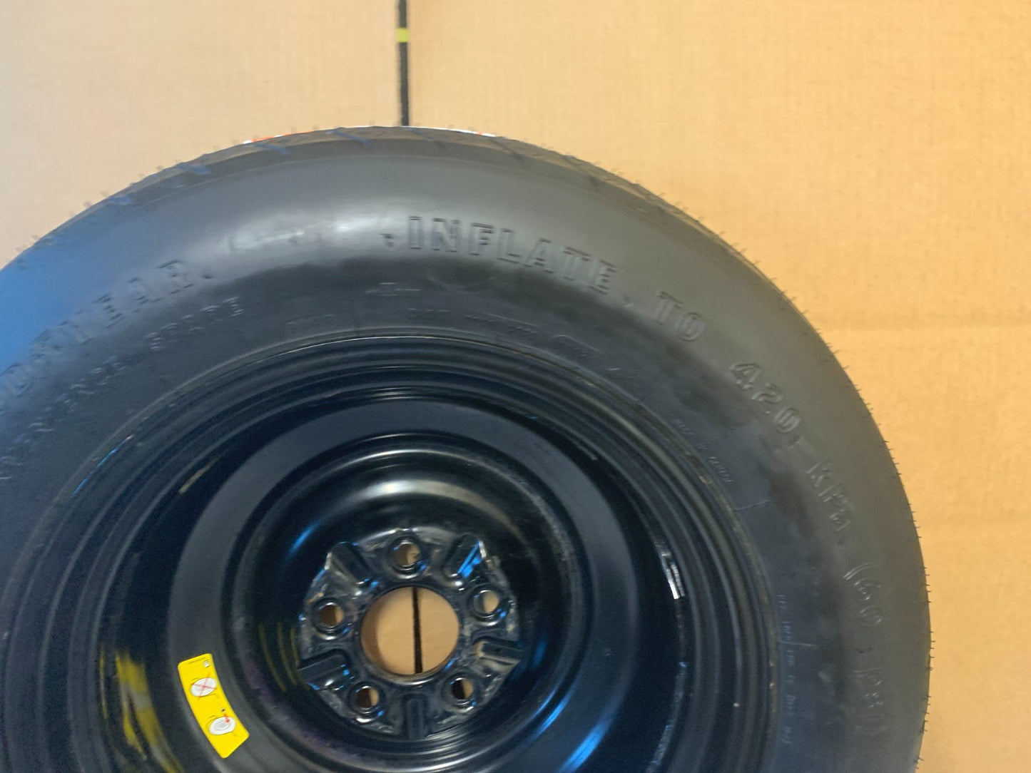2007-2017 Jeep Patriot 16" Spare Tire Wheel Compact Donut T155/90D16