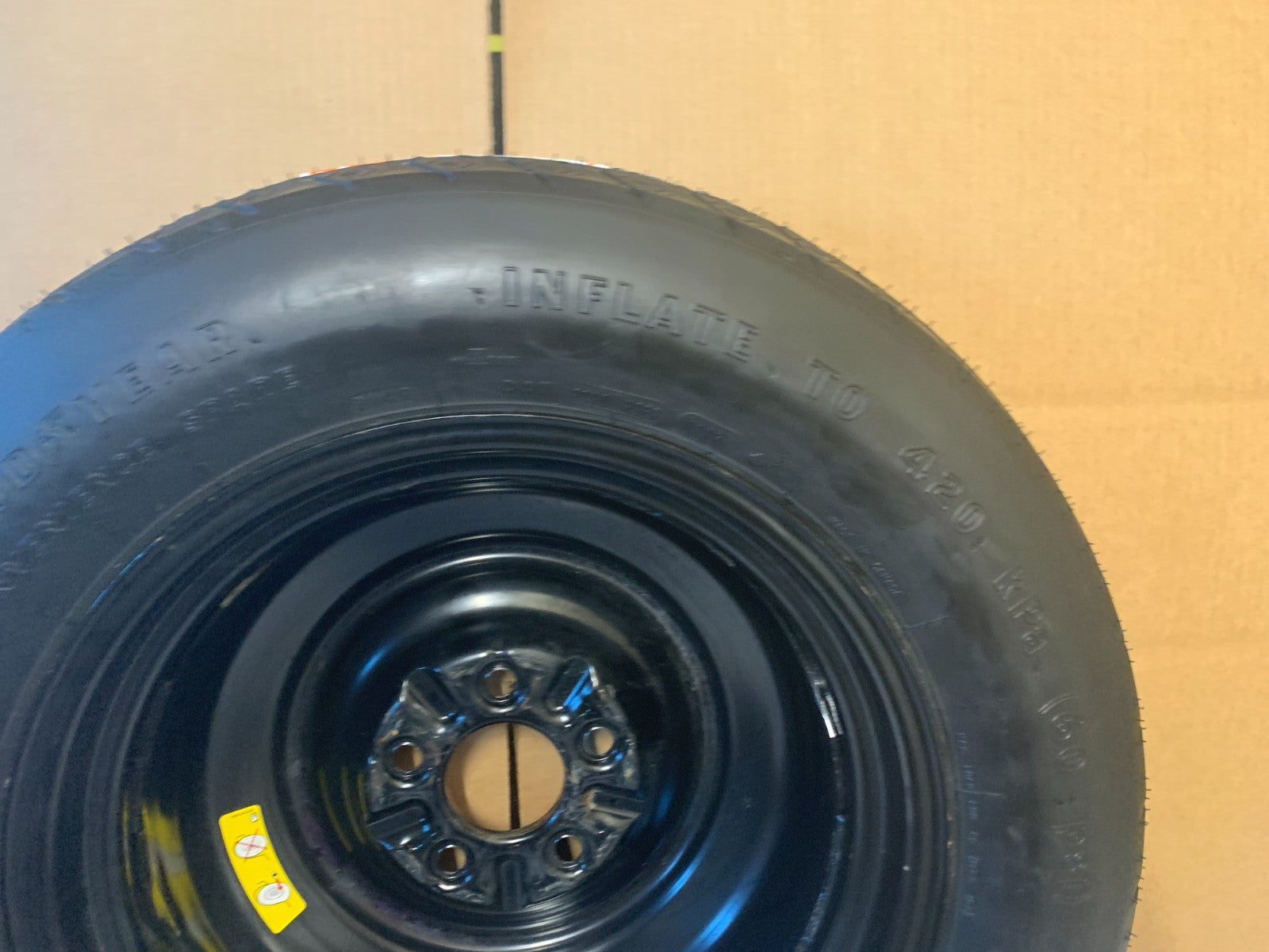 2007-2017 Jeep Patriot 16" Spare Tire Wheel Compact Donut T155/90D16