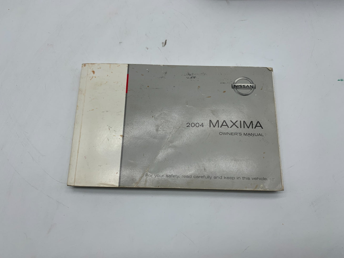 2004 Nissan Maxima Owners Manual Set with Case OEM C03B32010