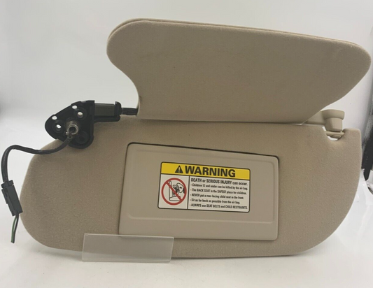 1998-2000 Lincoln Executive Driver Sun Visor Gray Illuminated A04B27024