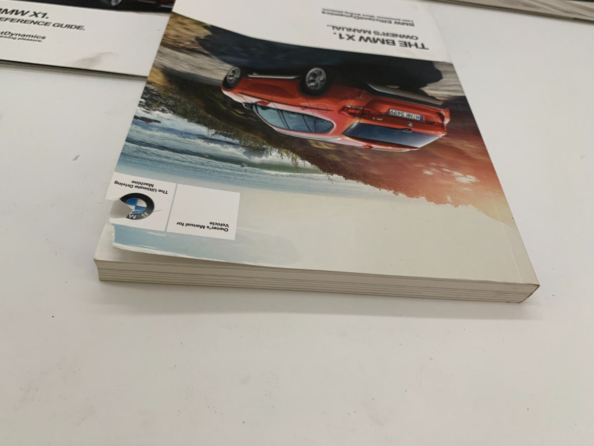 2013 BMW X1 Owners Manual Set with Case OEM R01B29021