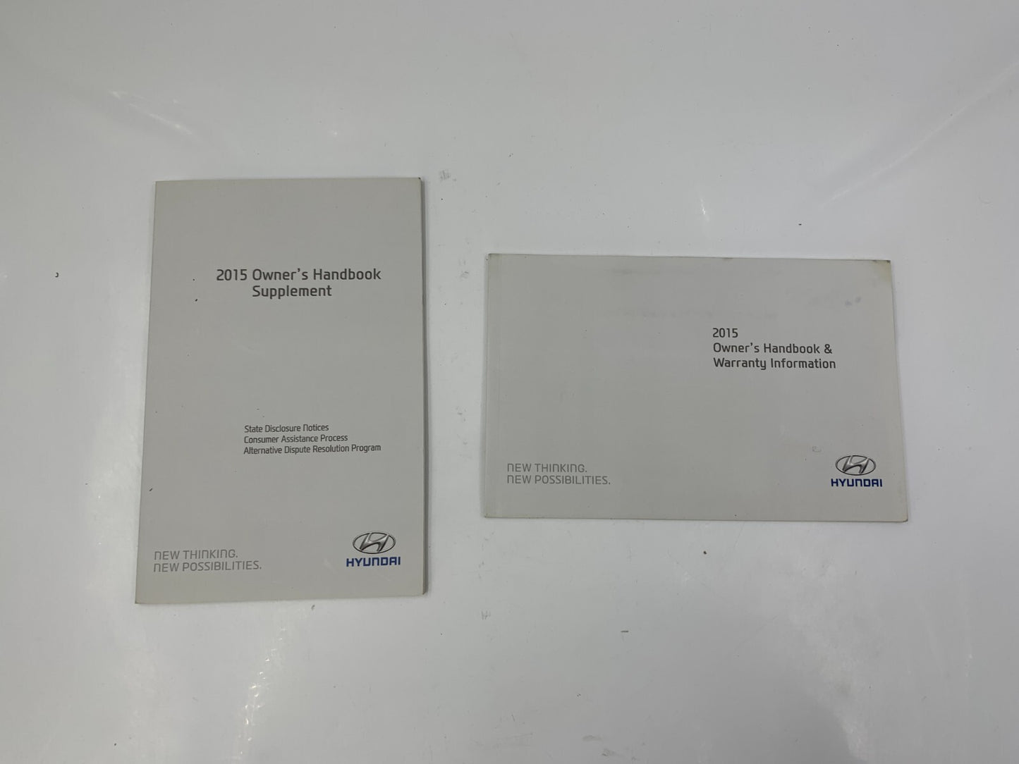 2015 Hyundai Tucson Owners Manual Set with Case OEM C02B55003