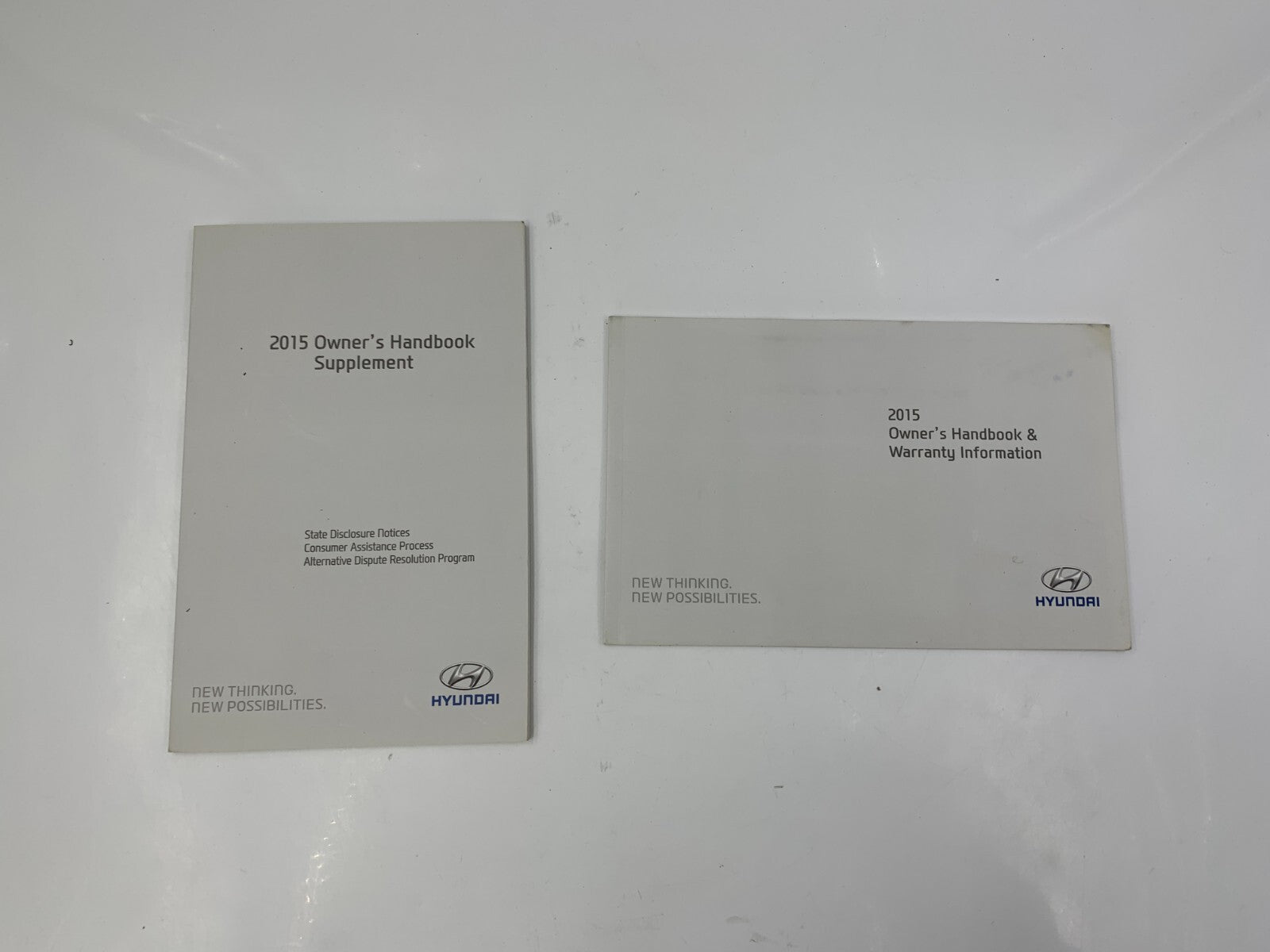 2015 Hyundai Tucson Owners Manual Set with Case OEM C02B55003
