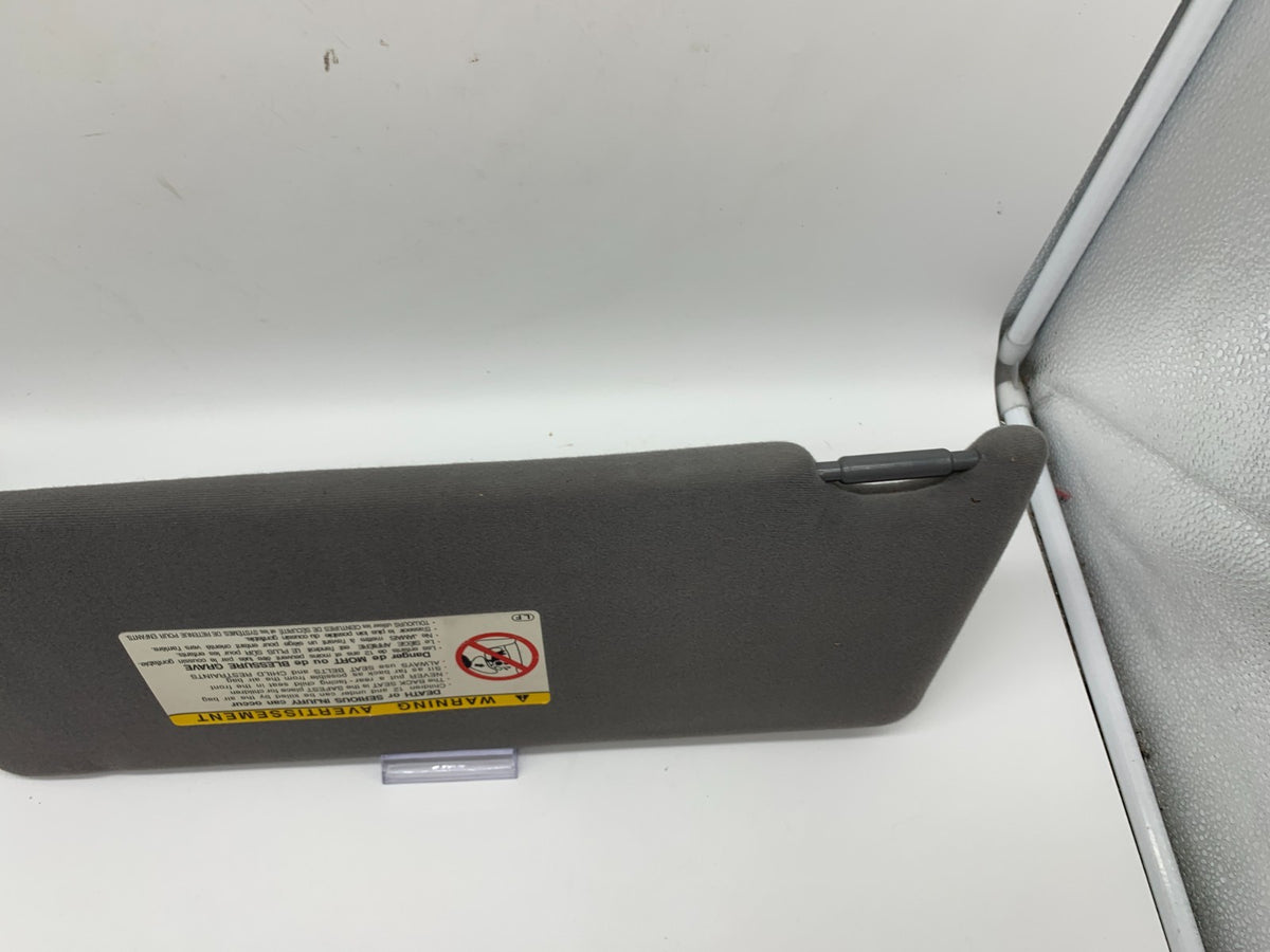 2005-2012 Toyota Avalon Passenger Sun Visor Gray Illuminated OEM B03B53037