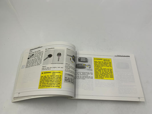 2016 Kia Forte Owners Manual Hanbook OEM C04B38045