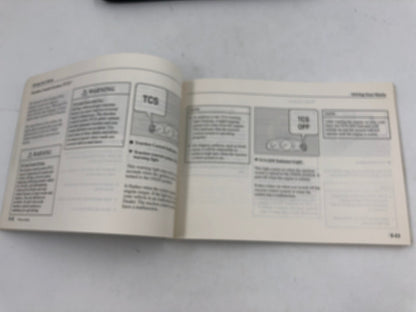 2000 Mazda Millenia Owners Manual with Case OEM D03B37088